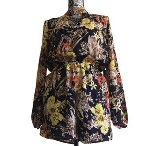 Forever 21 Floral Print Romper